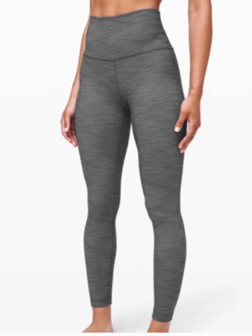 Lululemon Align Heathered Grey Pant Leggings Size 4